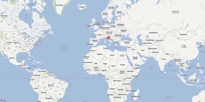 Ватикан дэлхийн газрын зураг